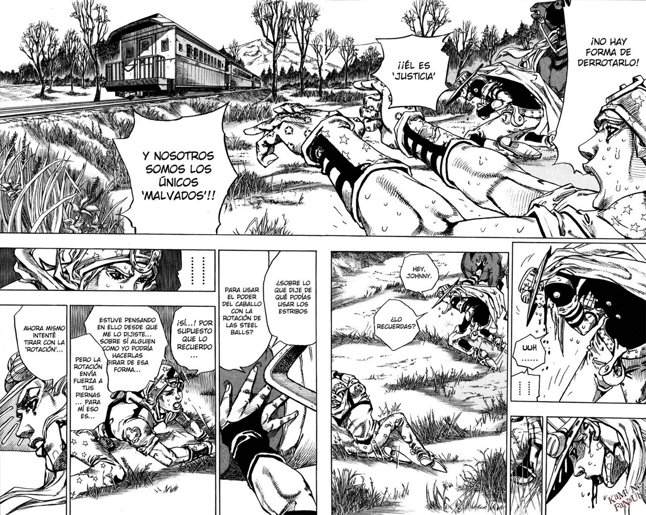 Read JoJo's Bizarre Adventure Parte 7 Steel Ball Run ES Manga Online