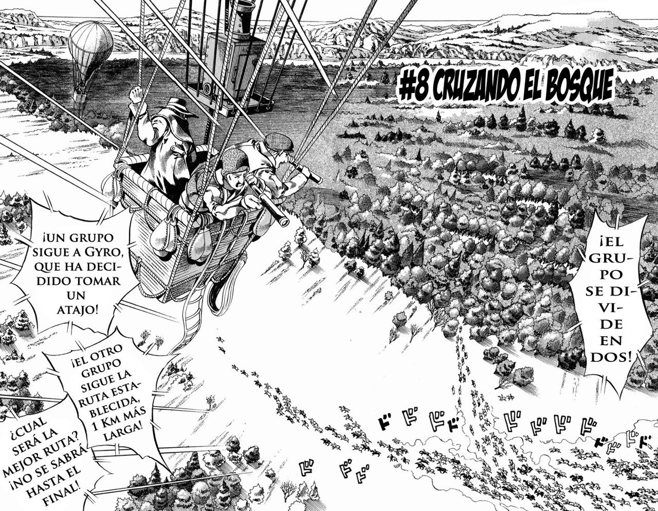 Read JoJo's Bizarre Adventure Parte 7 Steel Ball Run ES Manga Online