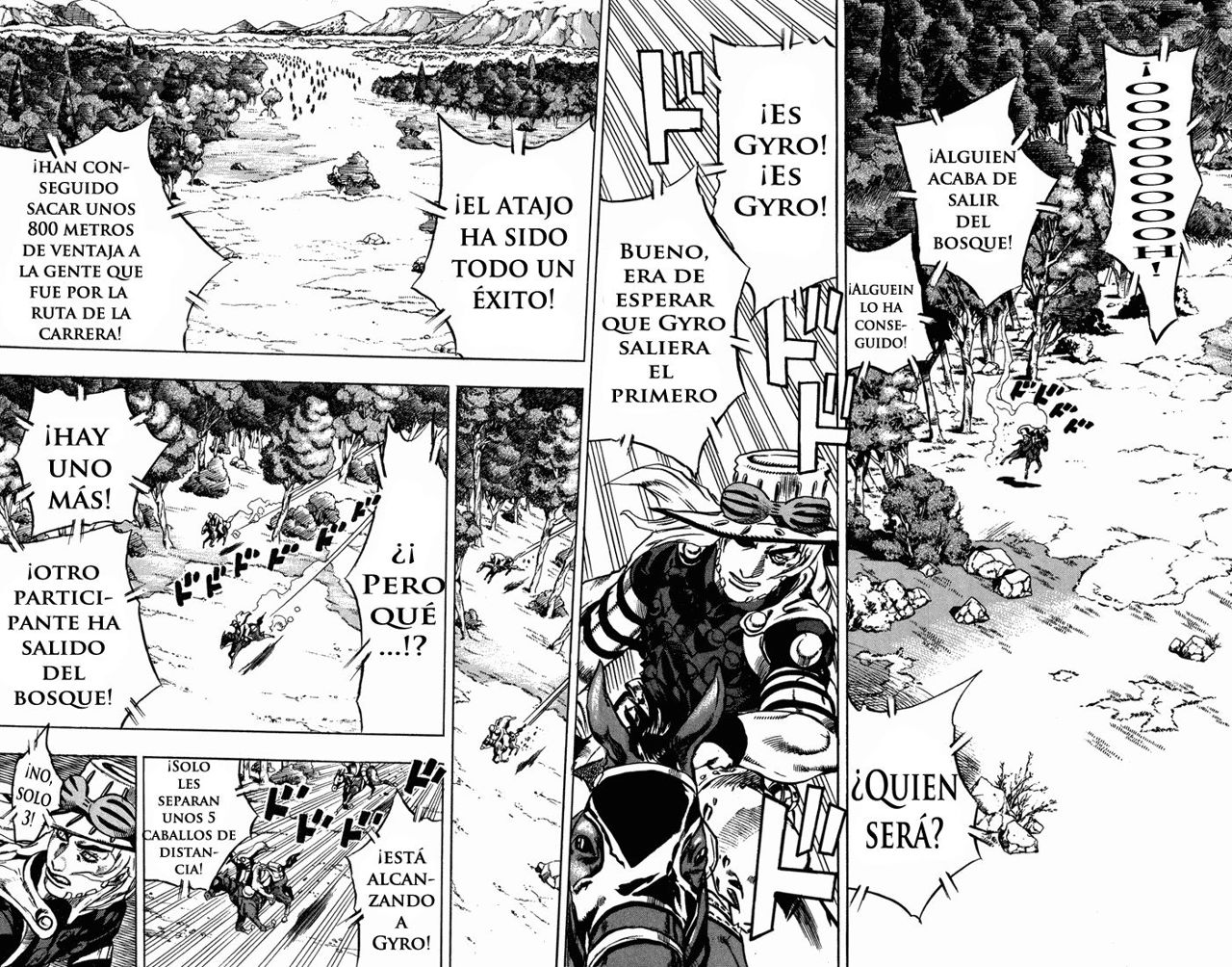 Read JoJo's Bizarre Adventure Parte 7 Steel Ball Run ES Manga Online