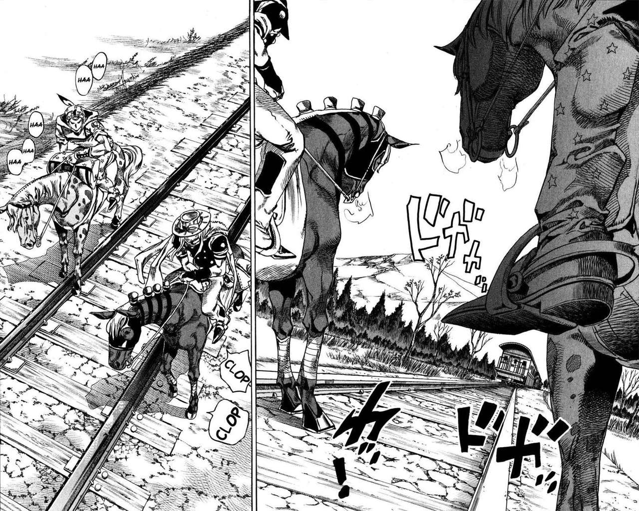 Read JoJo's Bizarre Adventure Parte 7 Steel Ball Run ES Manga Online