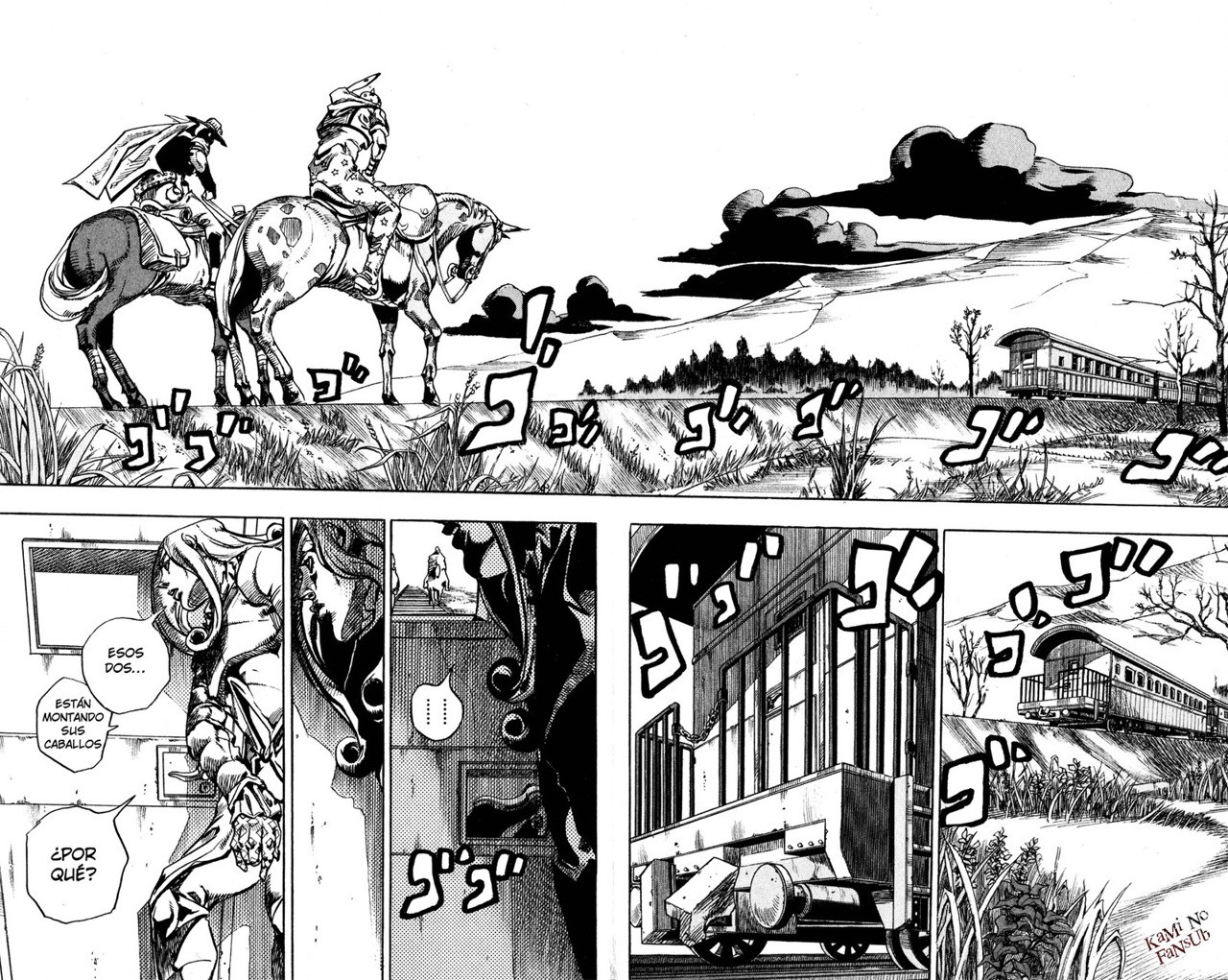 Read JoJo's Bizarre Adventure Parte 7 Steel Ball Run ES Manga Online
