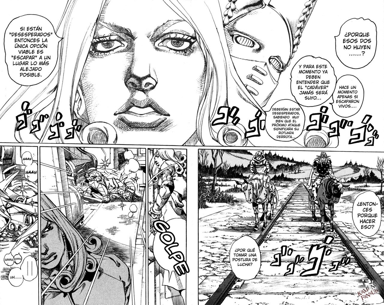 Read JoJo's Bizarre Adventure Parte 7 Steel Ball Run ES Manga Online