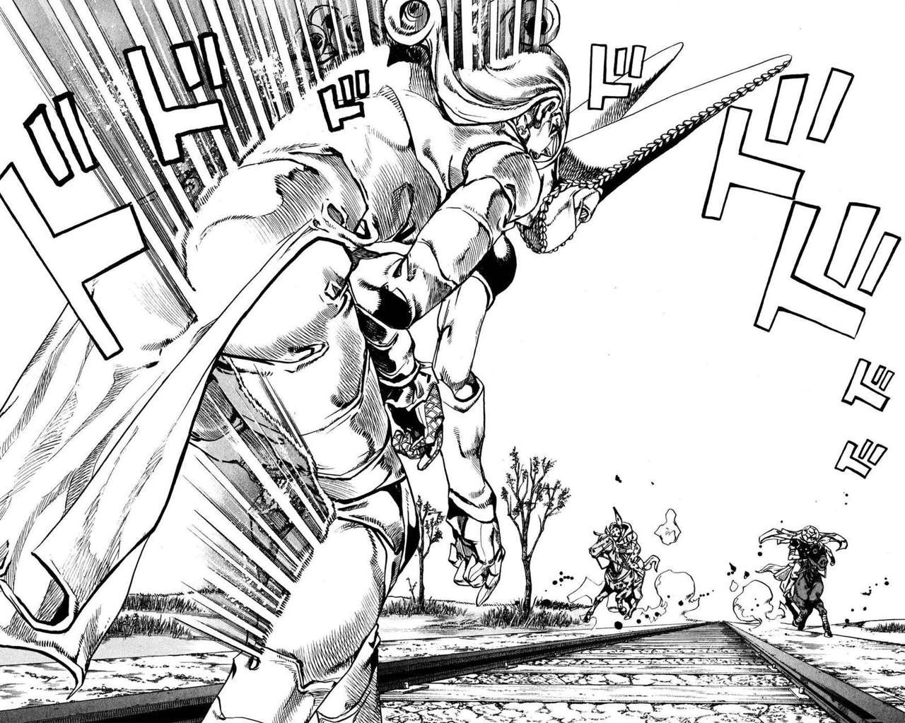 Read JoJo's Bizarre Adventure Parte 7 Steel Ball Run ES Manga Online