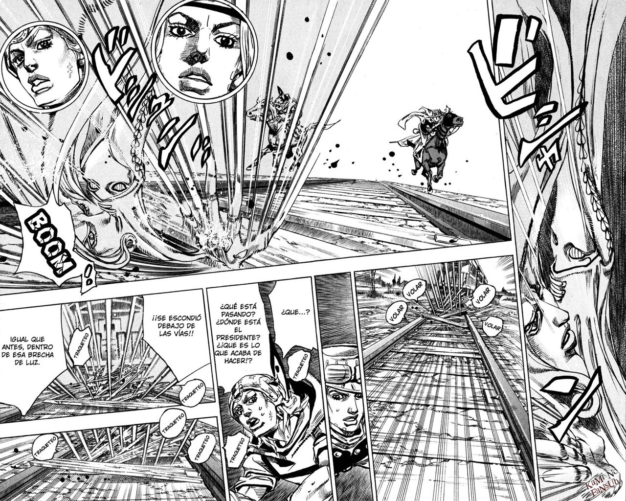 Read JoJo's Bizarre Adventure Parte 7 Steel Ball Run ES Manga Online