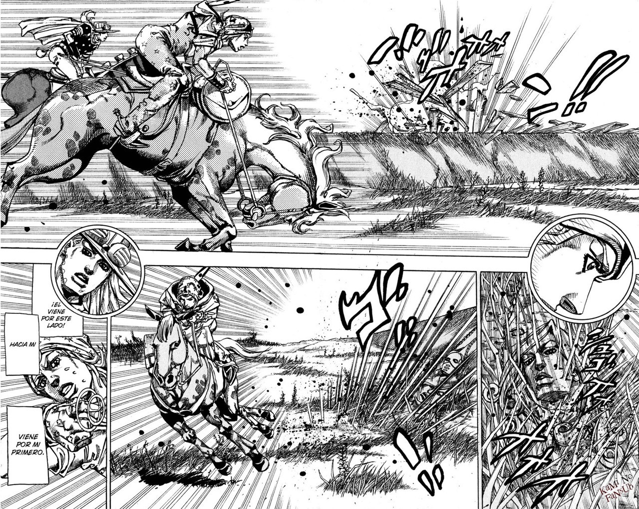 Read JoJo's Bizarre Adventure Parte 7 Steel Ball Run ES Manga Online