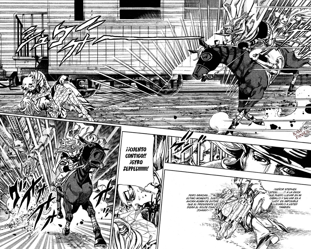 Read JoJo's Bizarre Adventure Parte 7 Steel Ball Run ES Manga Online