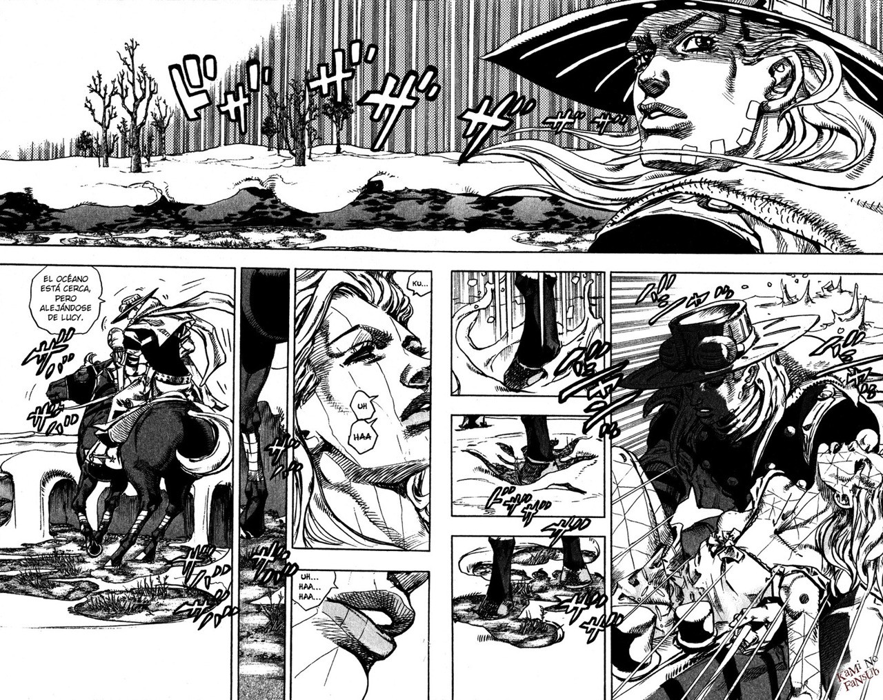 Read JoJo's Bizarre Adventure Parte 7 Steel Ball Run ES Manga Online