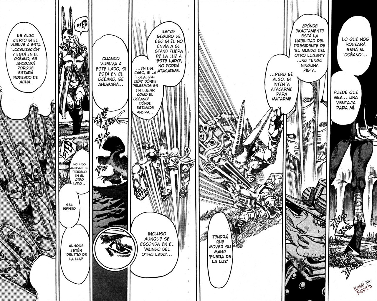 Read JoJo's Bizarre Adventure Parte 7 Steel Ball Run ES Manga Online