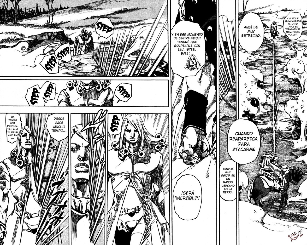 Read JoJo's Bizarre Adventure Parte 7 Steel Ball Run ES Manga Online