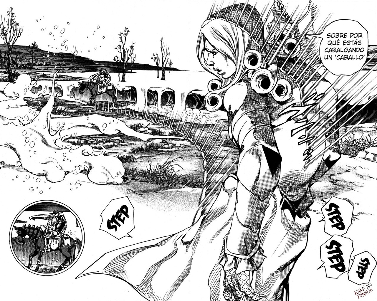 Read JoJo's Bizarre Adventure Parte 7 Steel Ball Run ES Manga Online