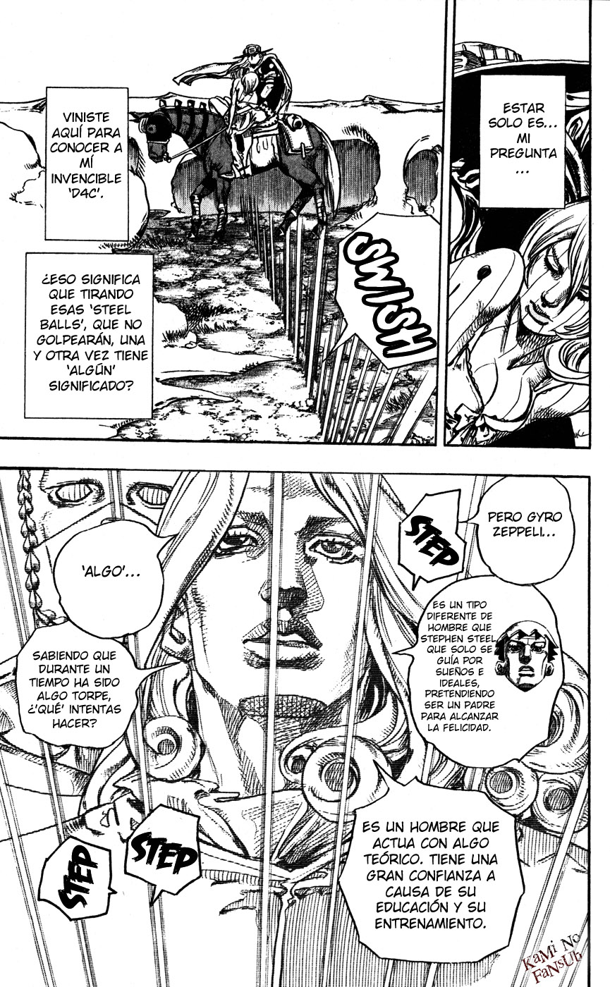 Read JoJo's Bizarre Adventure Parte 7 Steel Ball Run ES Manga Online
