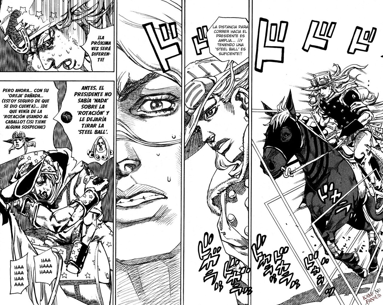 Read JoJo's Bizarre Adventure Parte 7 Steel Ball Run ES Manga Online