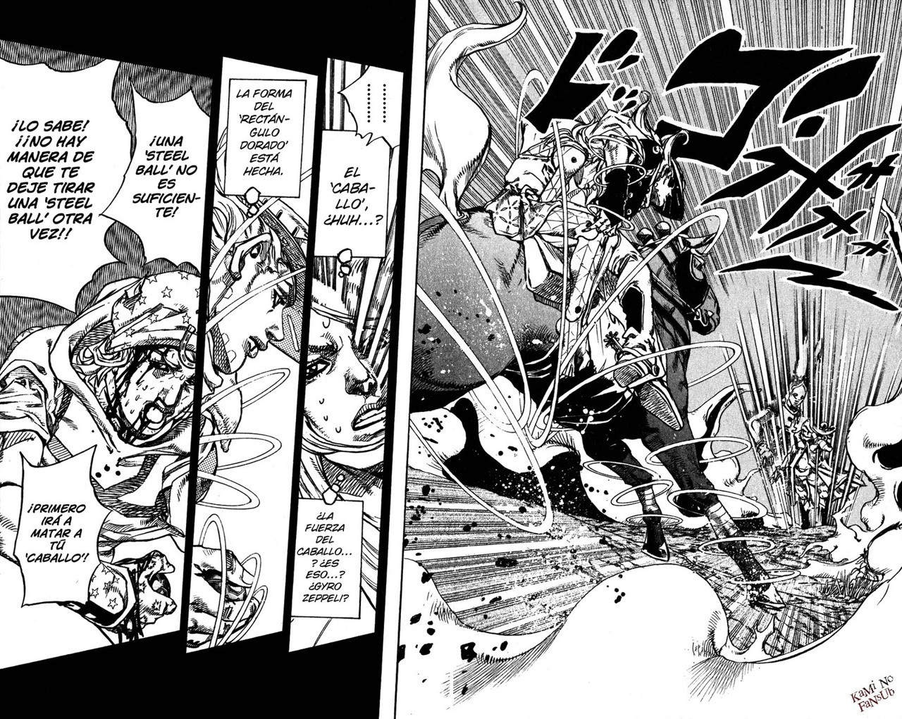 Read JoJo's Bizarre Adventure Parte 7 Steel Ball Run ES Manga Online