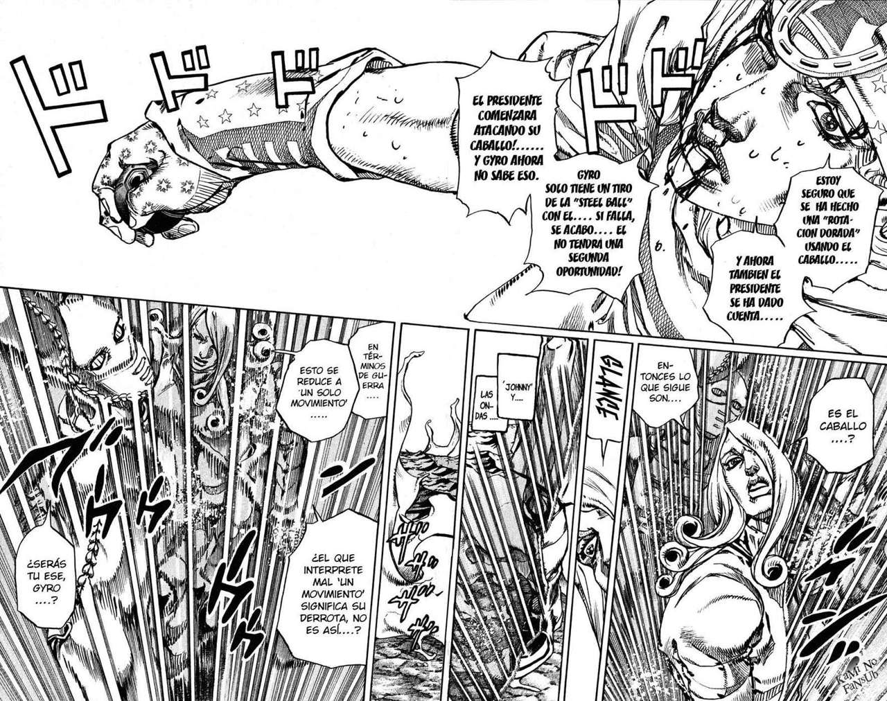 Read JoJo's Bizarre Adventure Parte 7 Steel Ball Run ES Manga Online