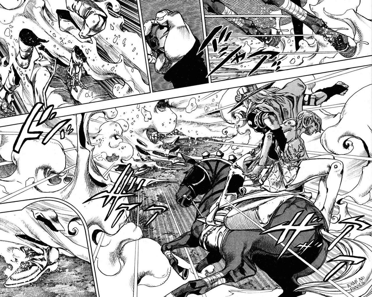 Read JoJo's Bizarre Adventure Parte 7 Steel Ball Run ES Manga Online