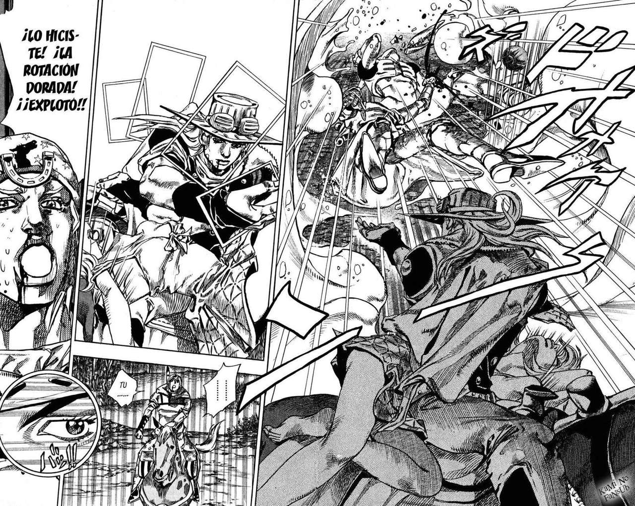Read JoJo's Bizarre Adventure Parte 7 Steel Ball Run ES Manga Online