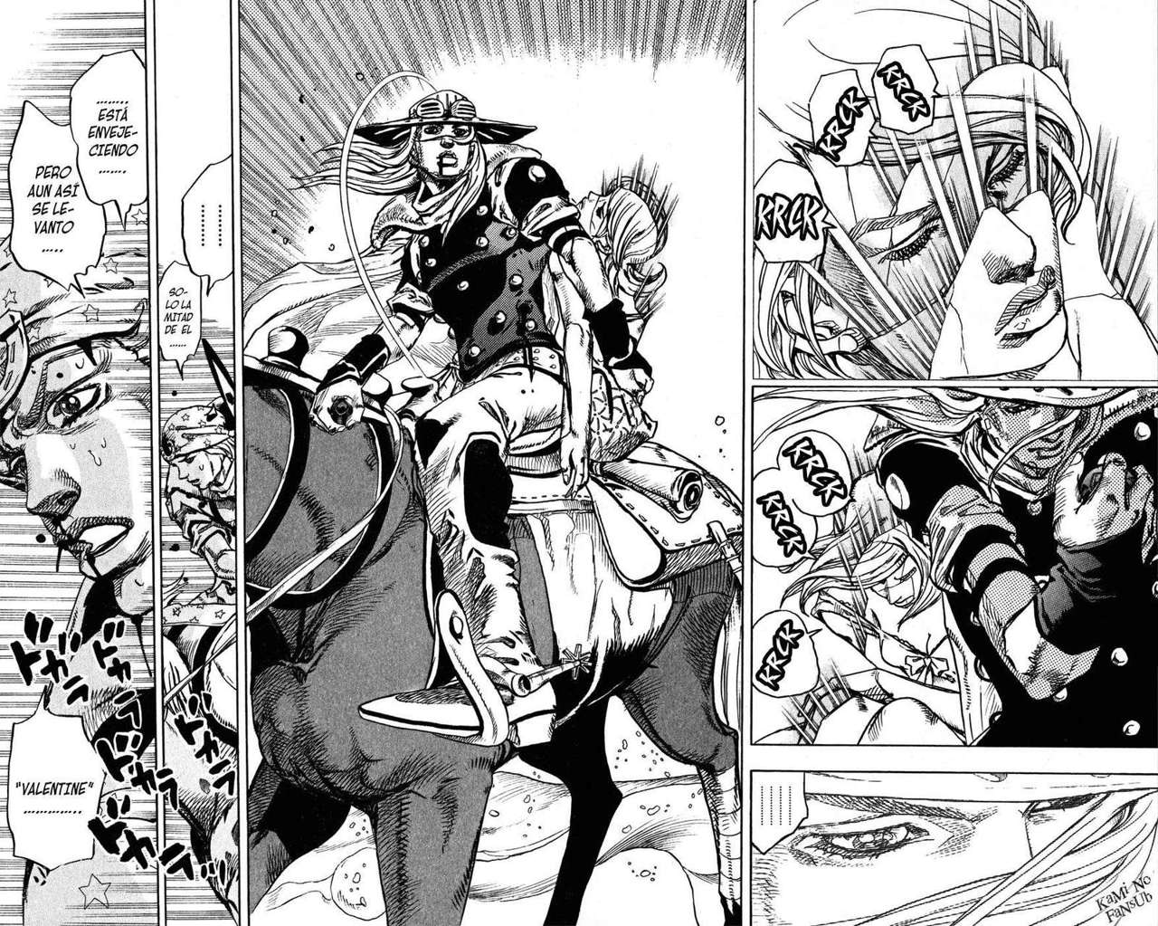 Read JoJo's Bizarre Adventure Parte 7 Steel Ball Run ES Manga Online