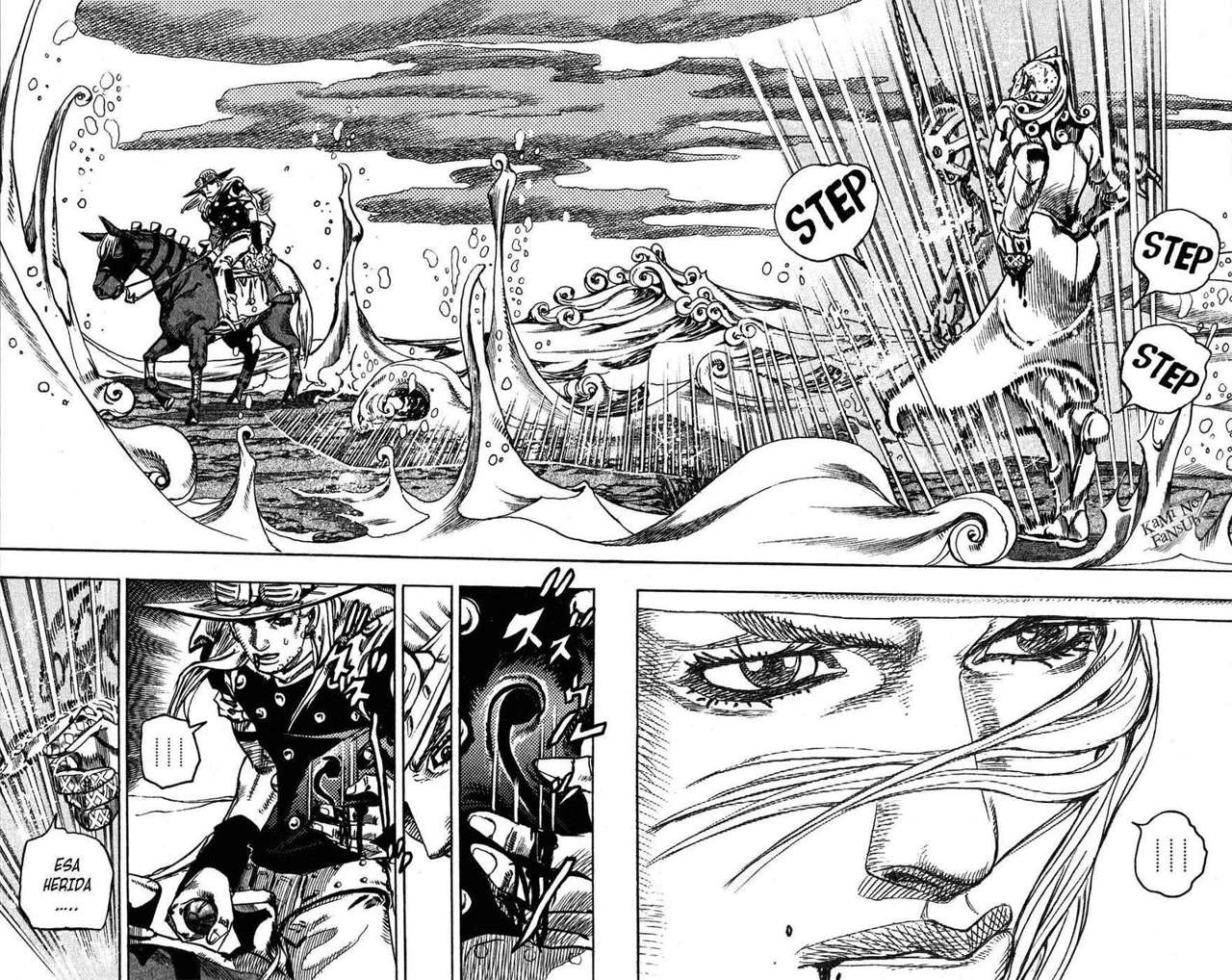 Read JoJo's Bizarre Adventure Parte 7 Steel Ball Run ES Manga Online