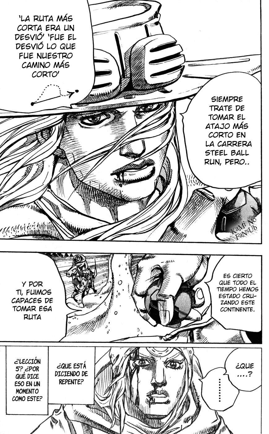 Read JoJo's Bizarre Adventure Parte 7 Steel Ball Run ES Manga Online