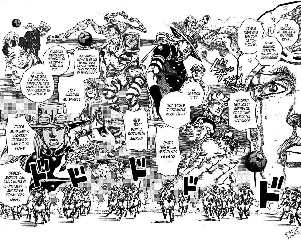 Read JoJo's Bizarre Adventure Parte 7 Steel Ball Run ES Manga Online