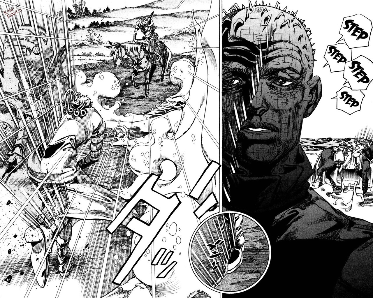 Read JoJo's Bizarre Adventure Parte 7 Steel Ball Run ES Manga Online