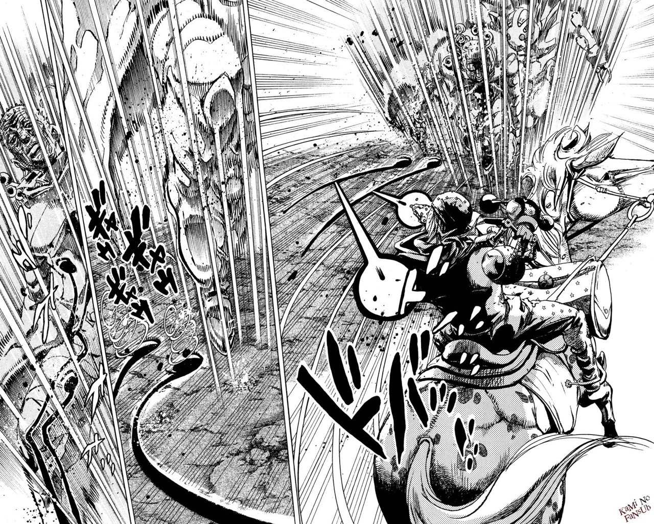 Read JoJo's Bizarre Adventure Parte 7 Steel Ball Run ES Manga Online