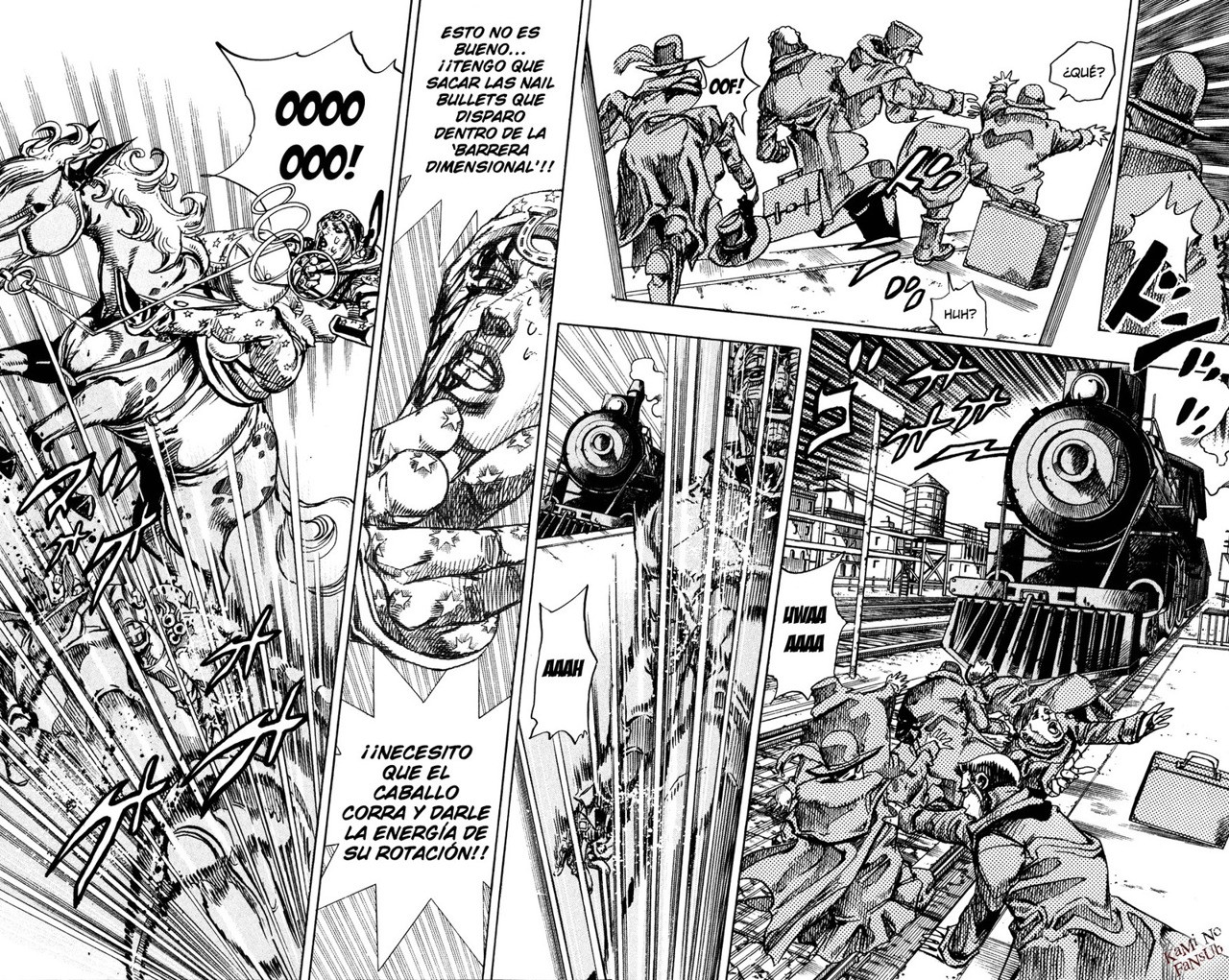 Read JoJo's Bizarre Adventure Parte 7 Steel Ball Run ES Manga Online