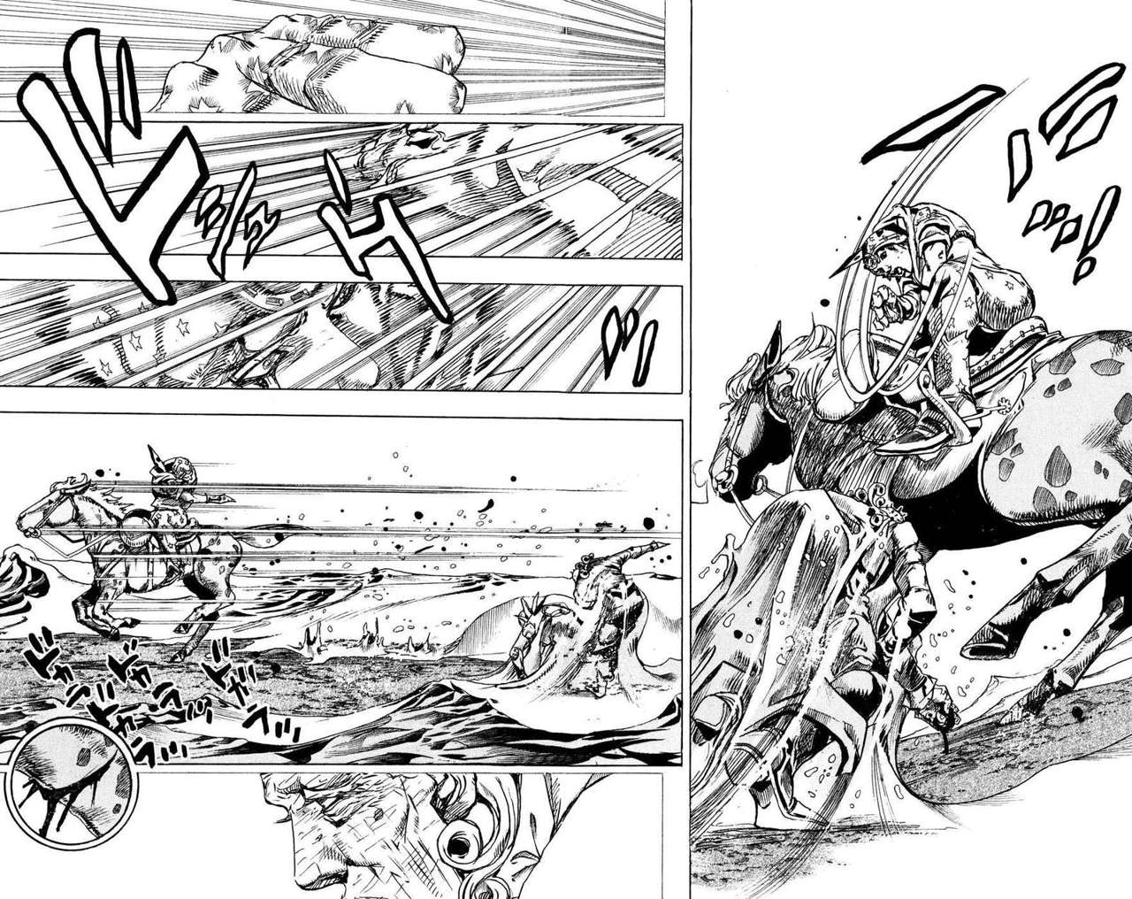 Read JoJo's Bizarre Adventure Parte 7 Steel Ball Run ES Manga Online