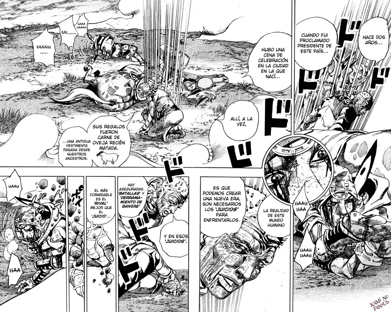 Read JoJo's Bizarre Adventure Parte 7 Steel Ball Run ES Manga Online