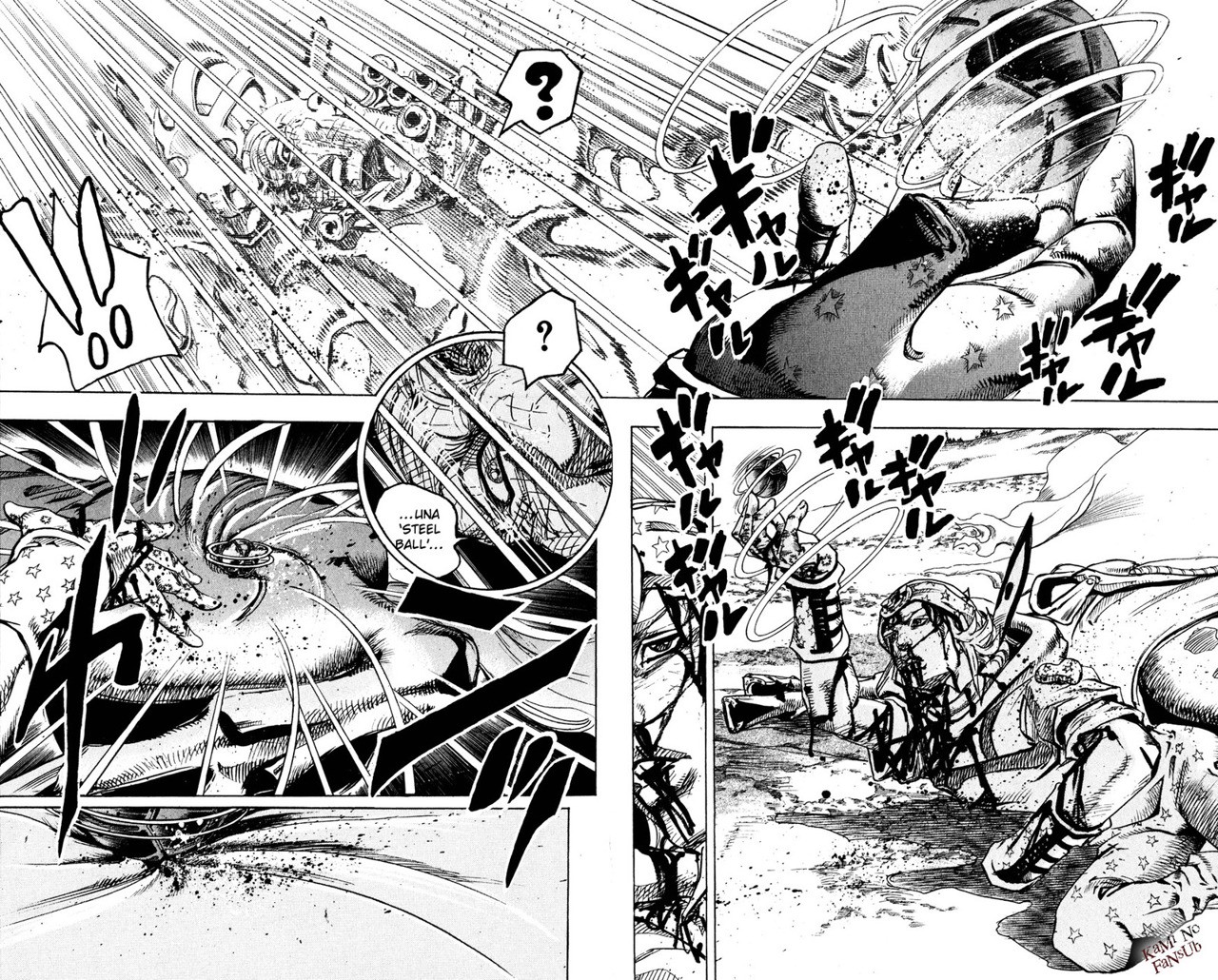 Read JoJo's Bizarre Adventure Parte 7 Steel Ball Run ES Manga Online