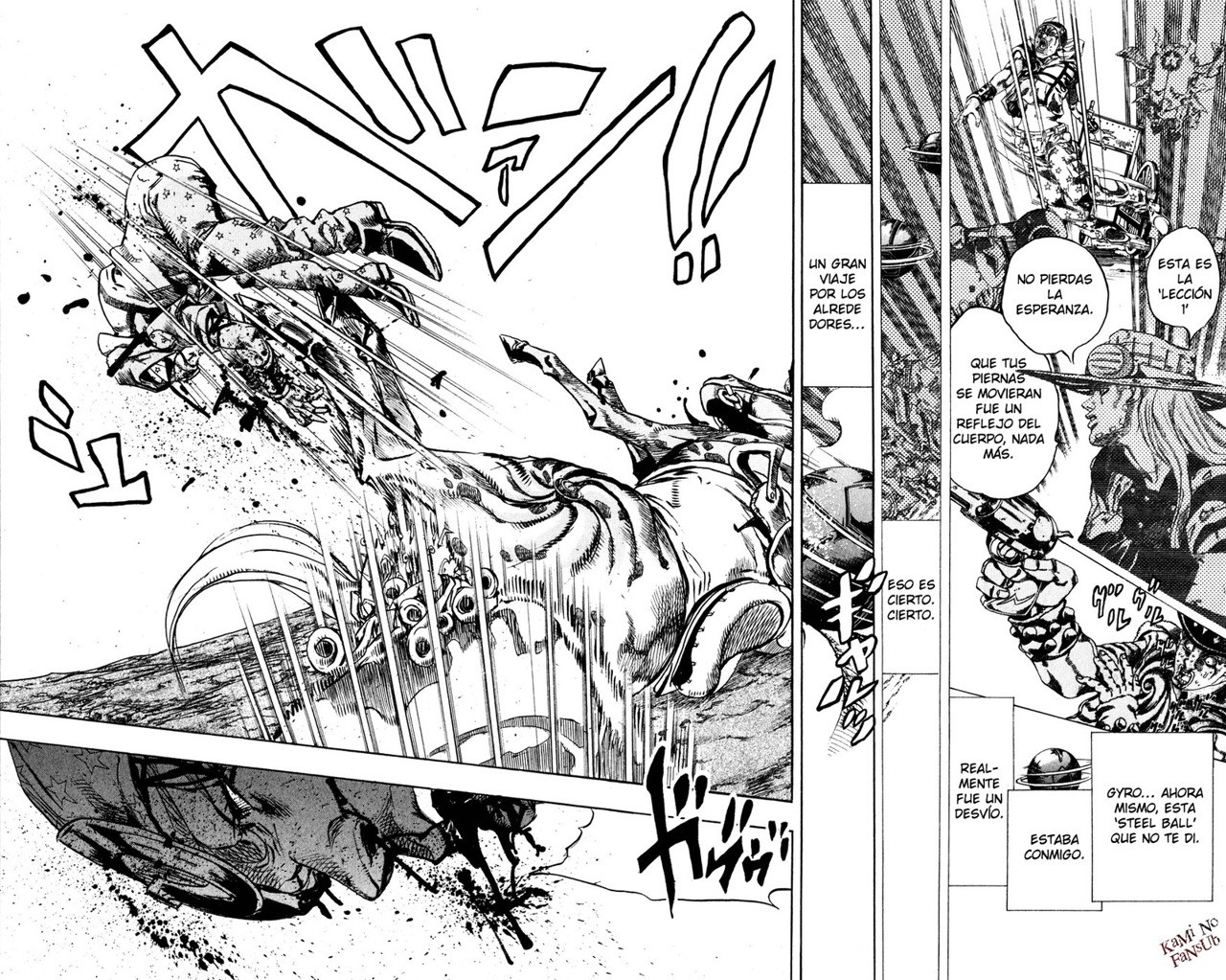 Read JoJo's Bizarre Adventure Parte 7 Steel Ball Run ES Manga Online