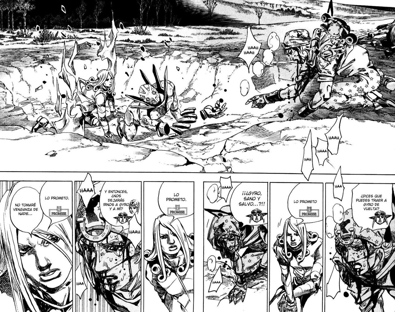 Read JoJo's Bizarre Adventure Parte 7 Steel Ball Run ES Manga Online