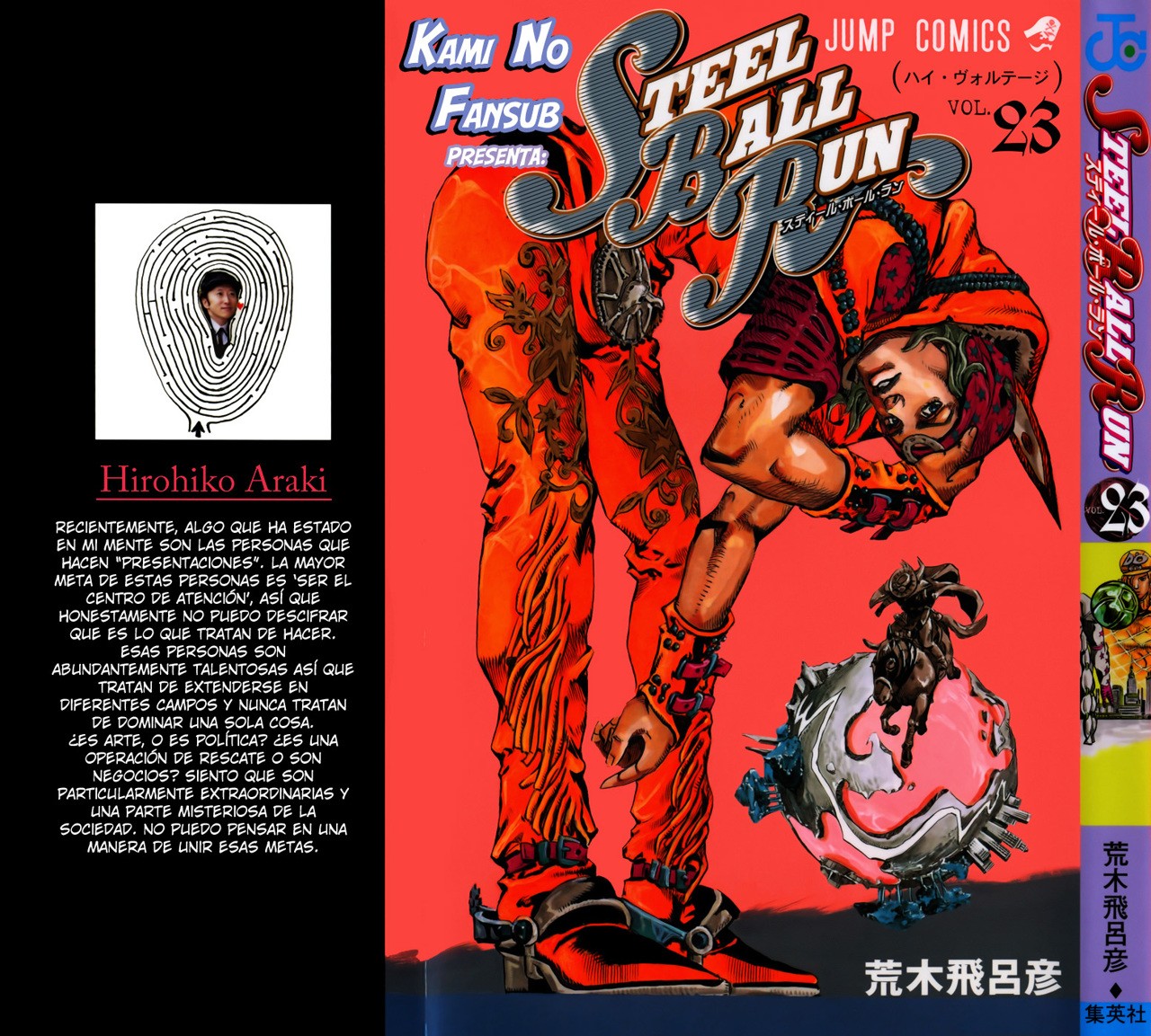 Read JoJo's Bizarre Adventure Parte 7 Steel Ball Run ES Manga Online
