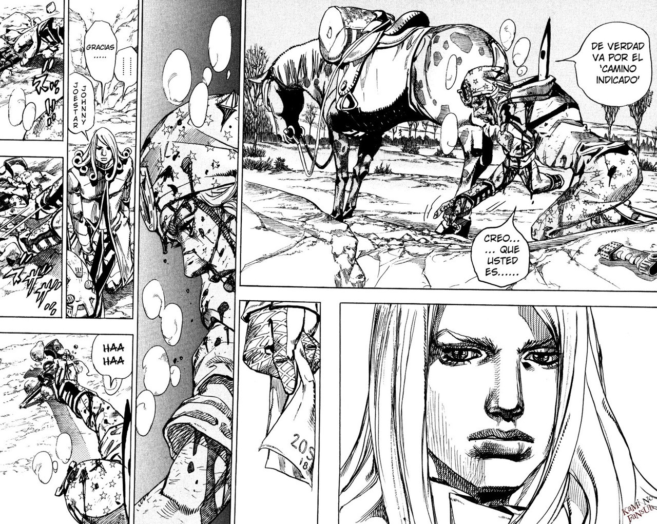 Read JoJo's Bizarre Adventure Parte 7 Steel Ball Run ES Manga Online
