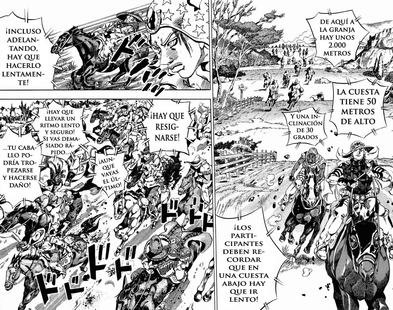 Read JoJo's Bizarre Adventure Parte 7 Steel Ball Run ES Manga Online