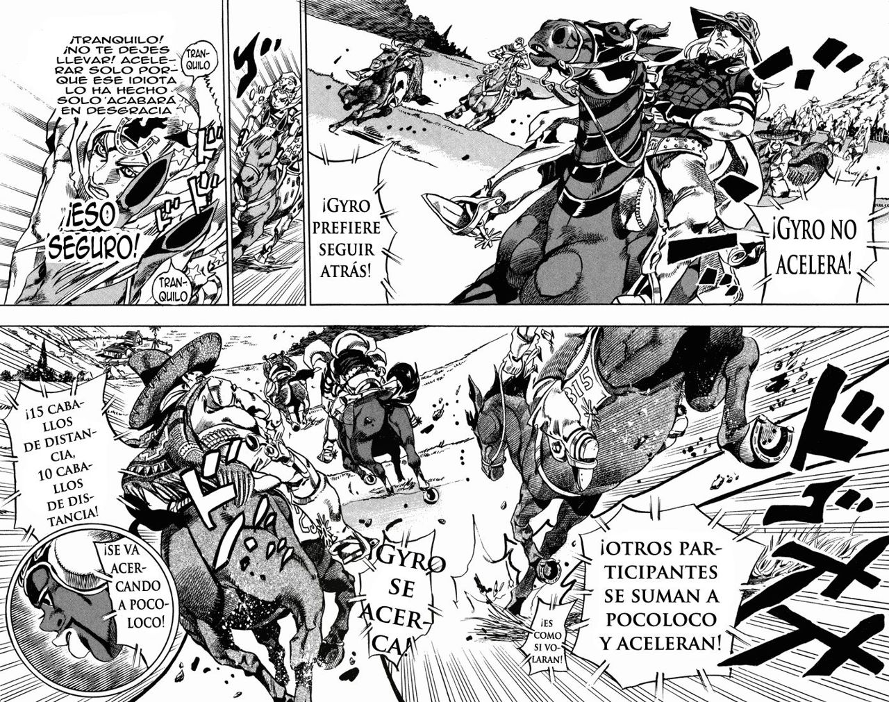 Read JoJo's Bizarre Adventure Parte 7 Steel Ball Run ES Manga Online