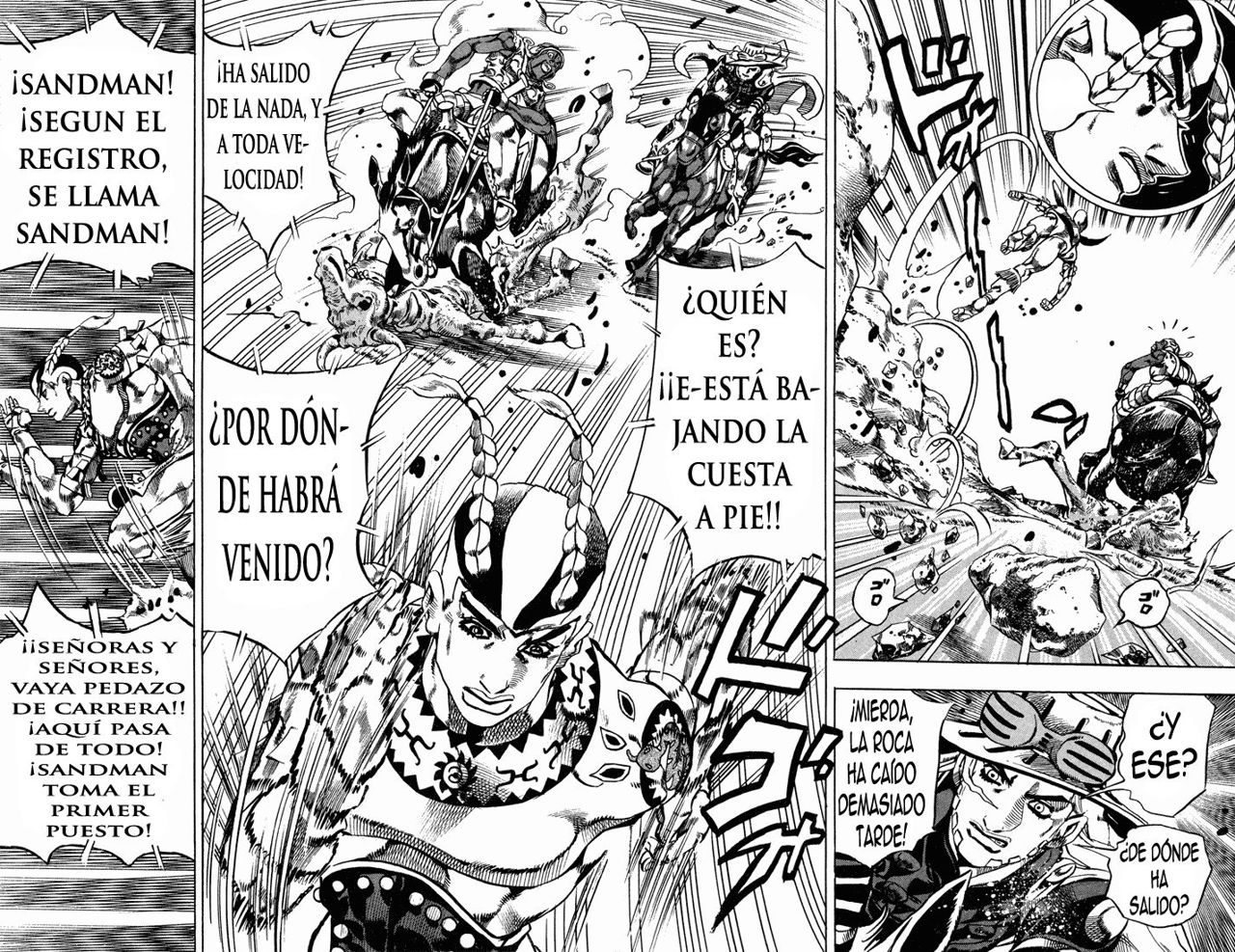 Read JoJo's Bizarre Adventure Parte 7 Steel Ball Run ES Manga Online