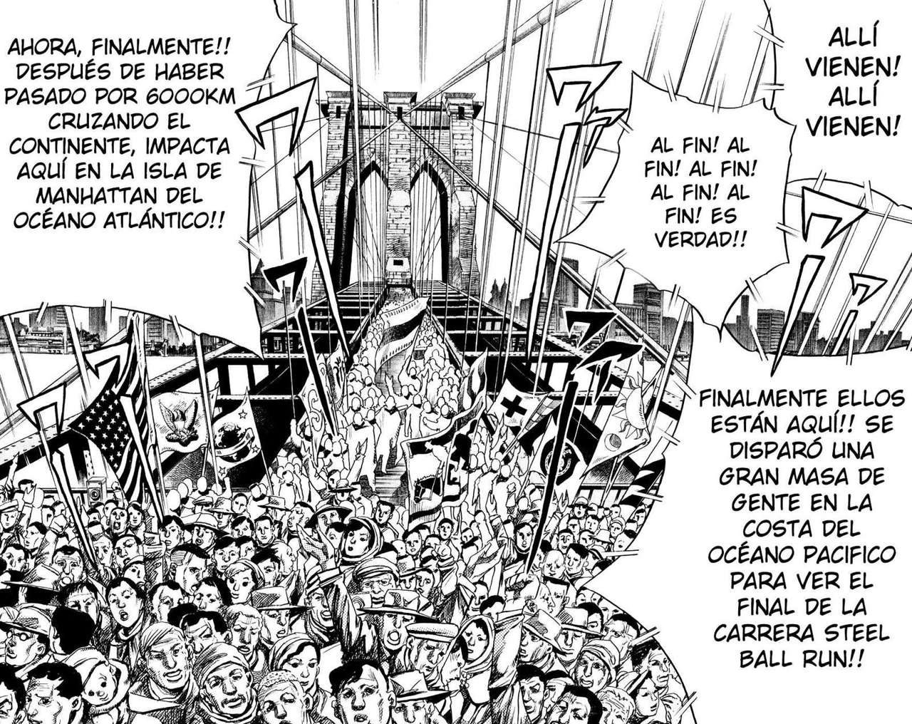 Read JoJo's Bizarre Adventure Parte 7 Steel Ball Run ES Manga Online