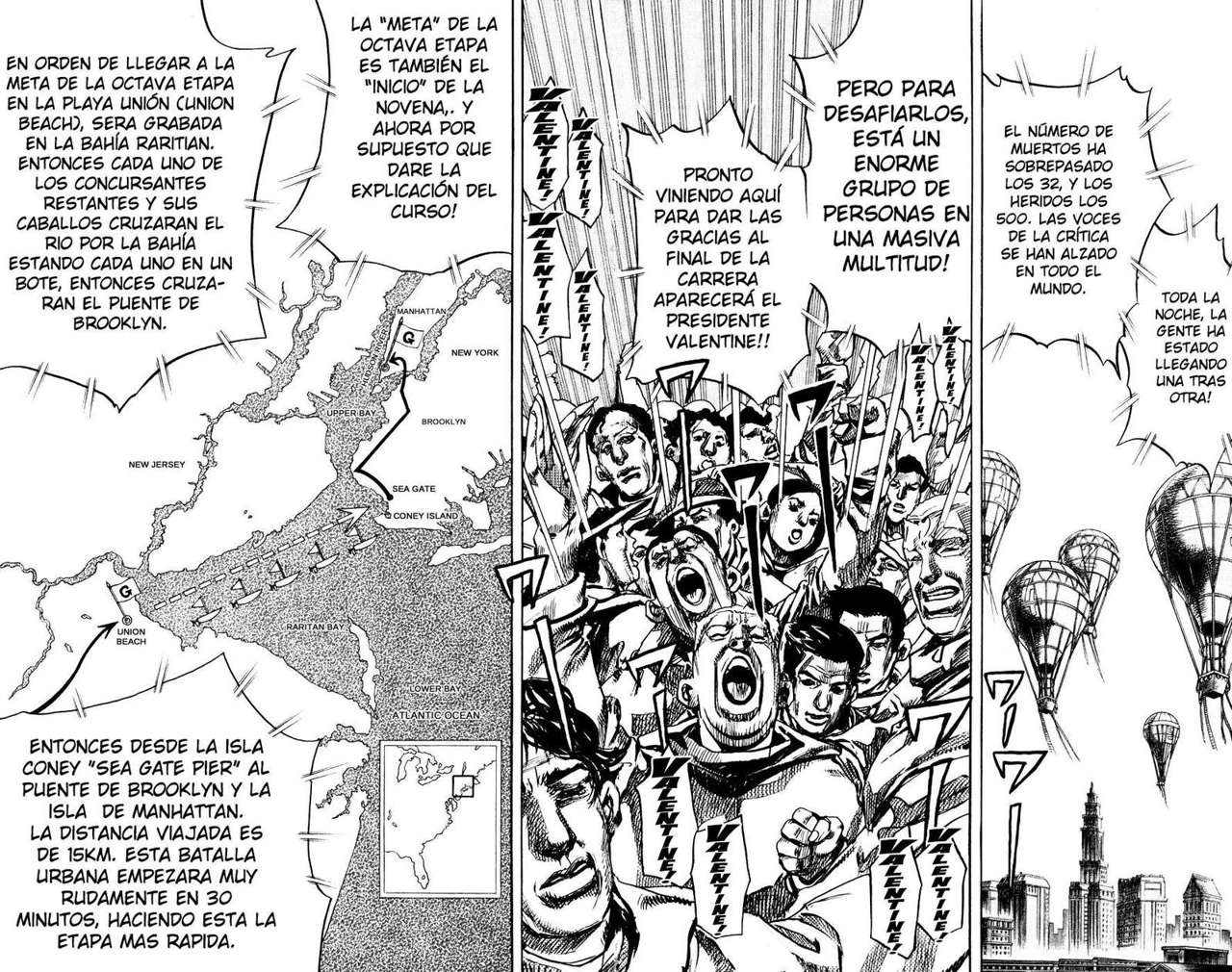 Read JoJo's Bizarre Adventure Parte 7 Steel Ball Run ES Manga Online