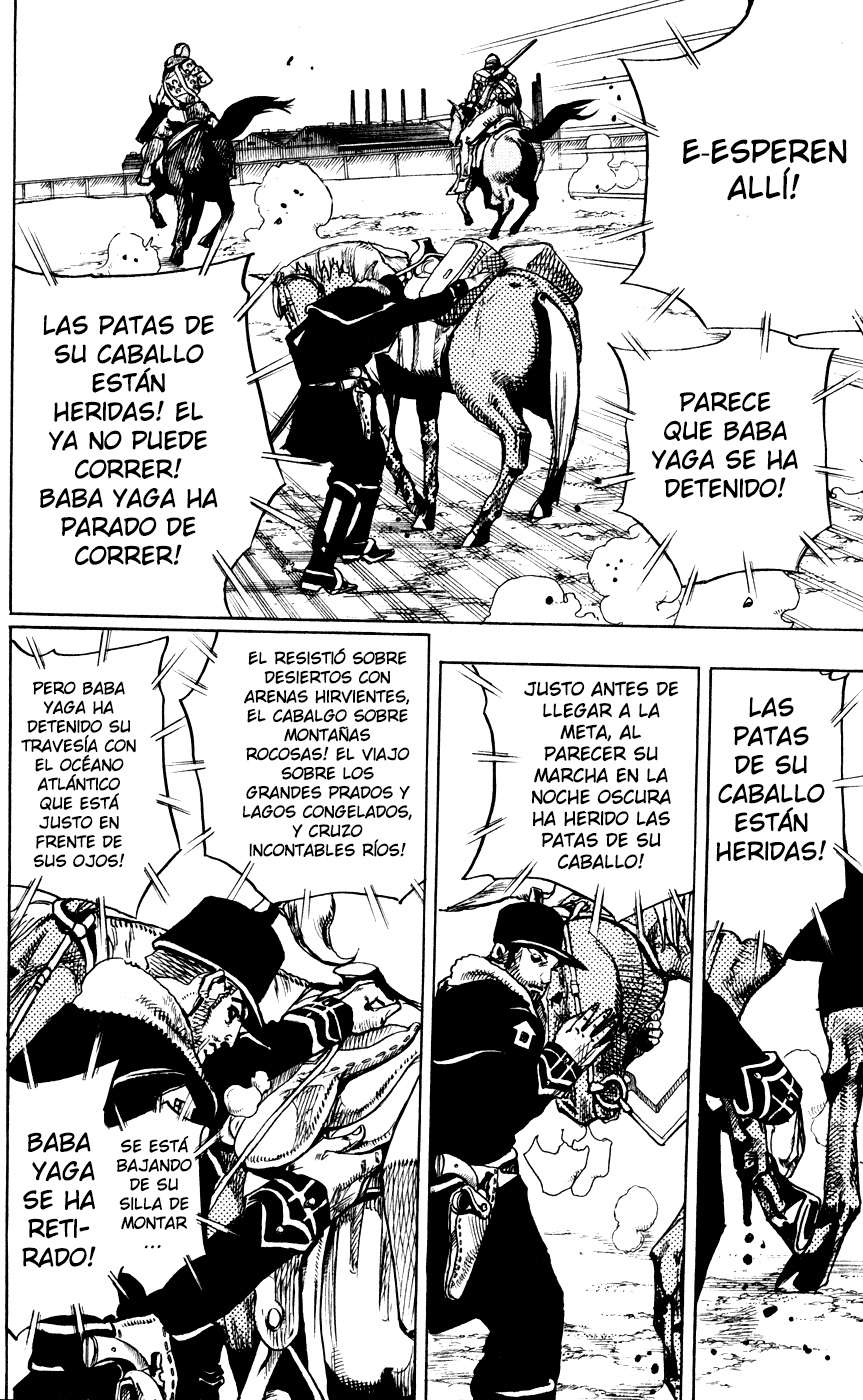 Read JoJo's Bizarre Adventure Parte 7 Steel Ball Run ES Manga Online