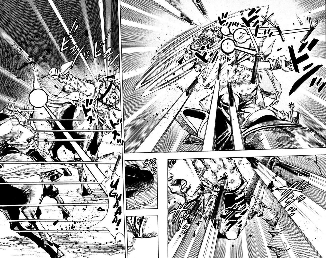 Read JoJo's Bizarre Adventure Parte 7 Steel Ball Run ES Manga Online