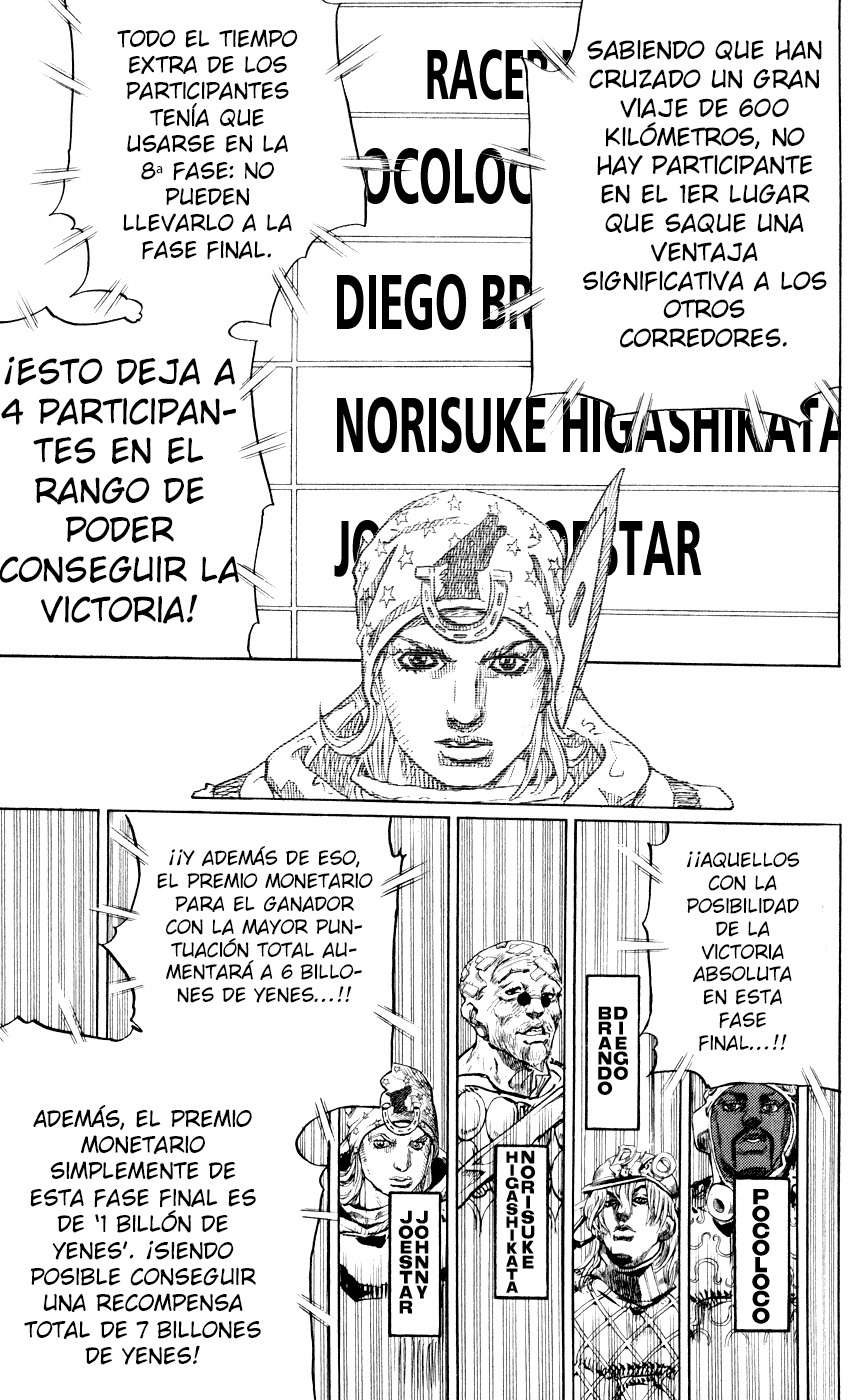 Read JoJo's Bizarre Adventure Parte 7 Steel Ball Run ES Manga Online