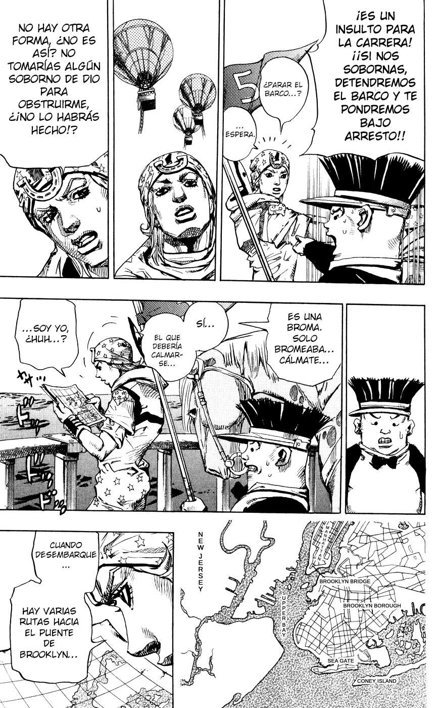 Read JoJo's Bizarre Adventure Parte 7 Steel Ball Run ES Manga Online