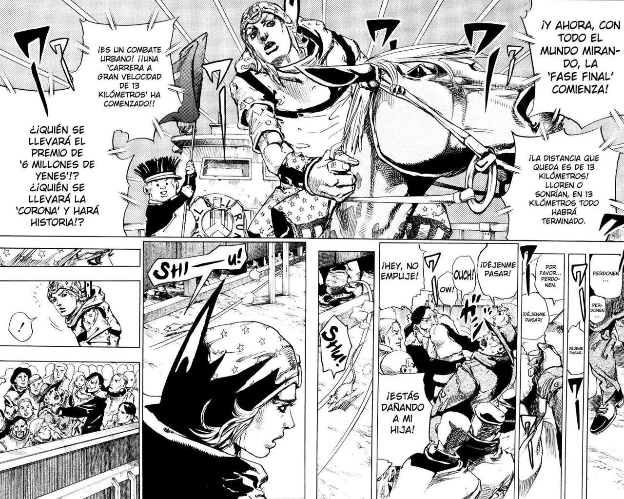 Read JoJo's Bizarre Adventure Parte 7 Steel Ball Run ES Manga Online