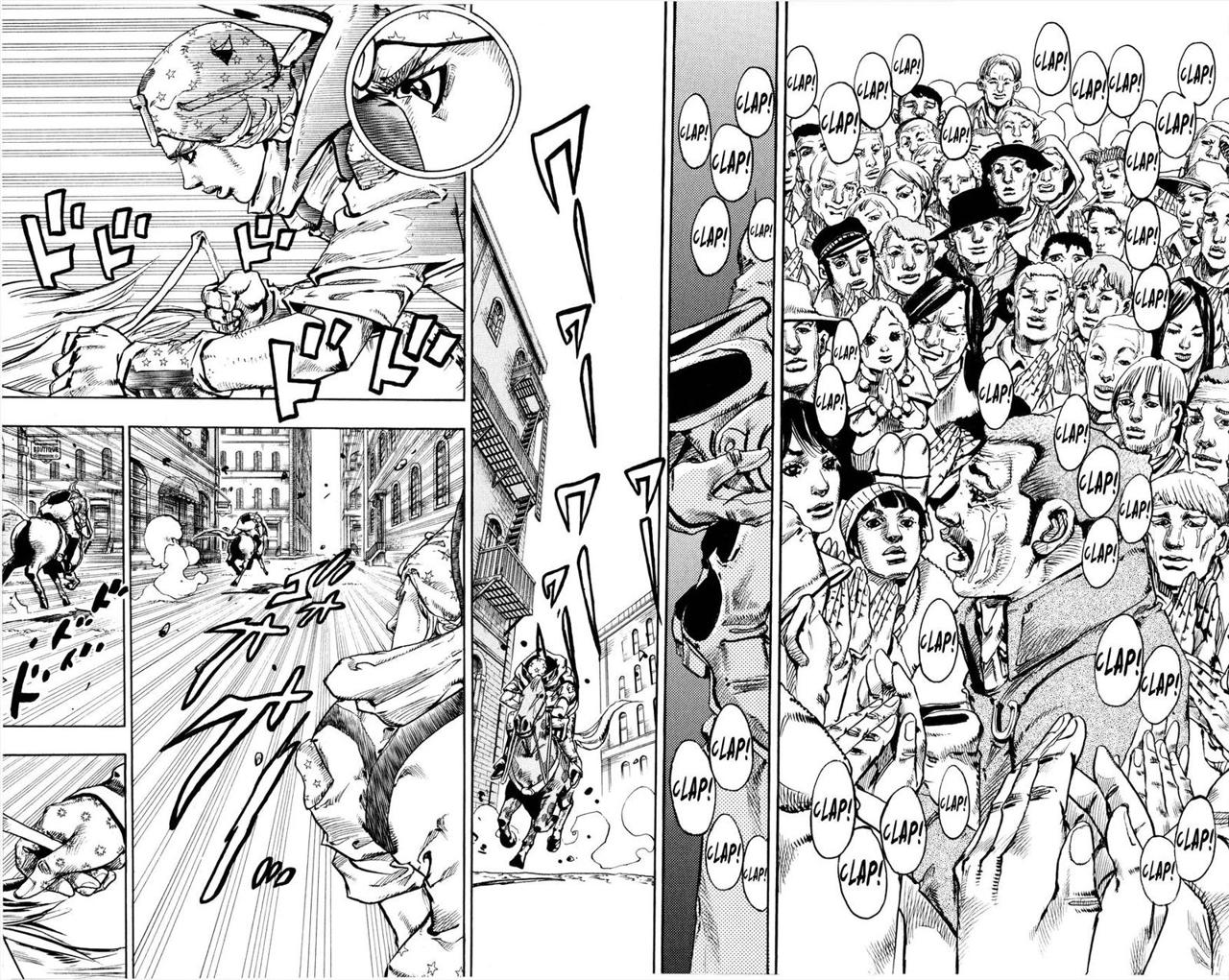 Read JoJo's Bizarre Adventure Parte 7 Steel Ball Run ES Manga Online