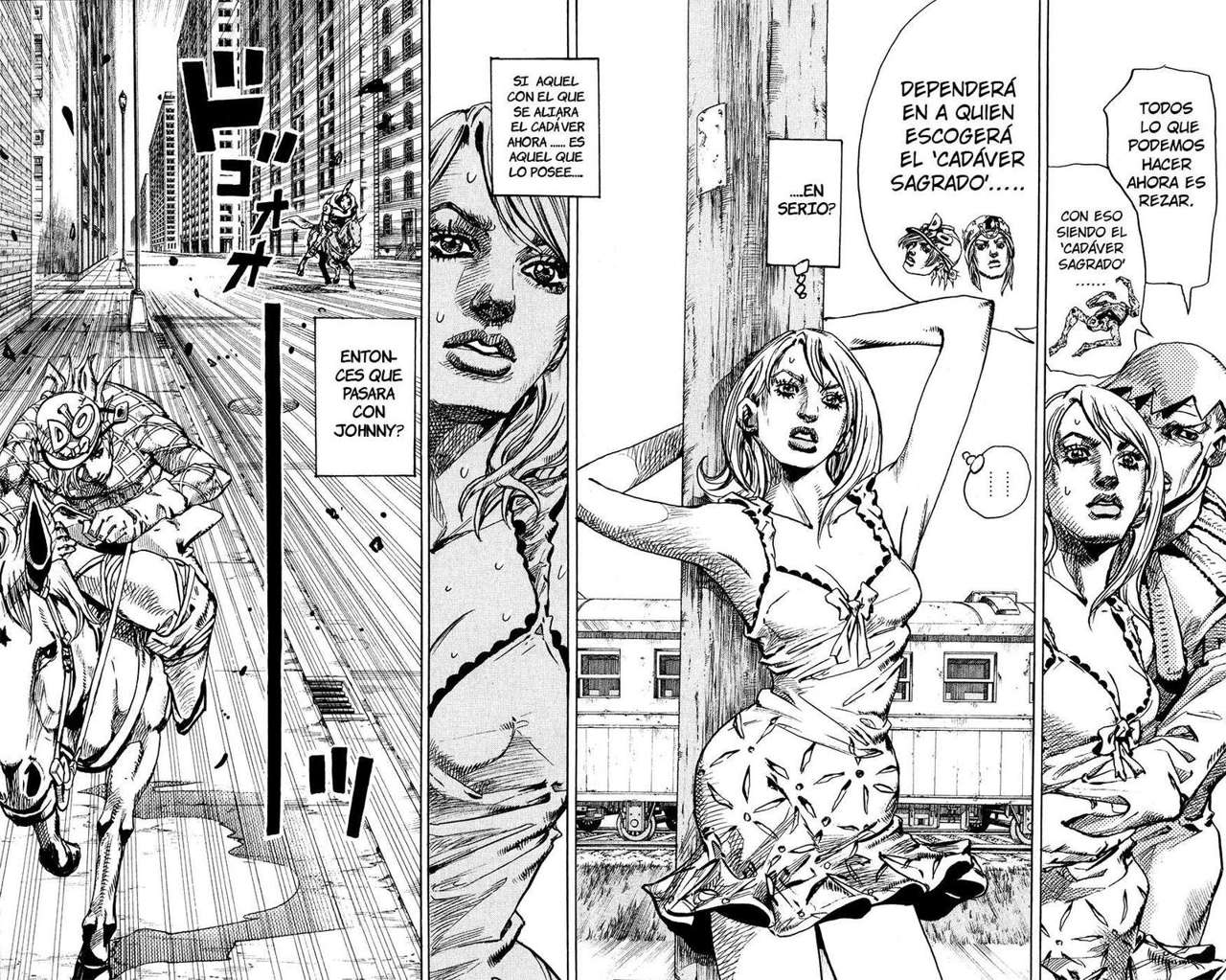Read JoJo's Bizarre Adventure Parte 7 Steel Ball Run ES Manga Online