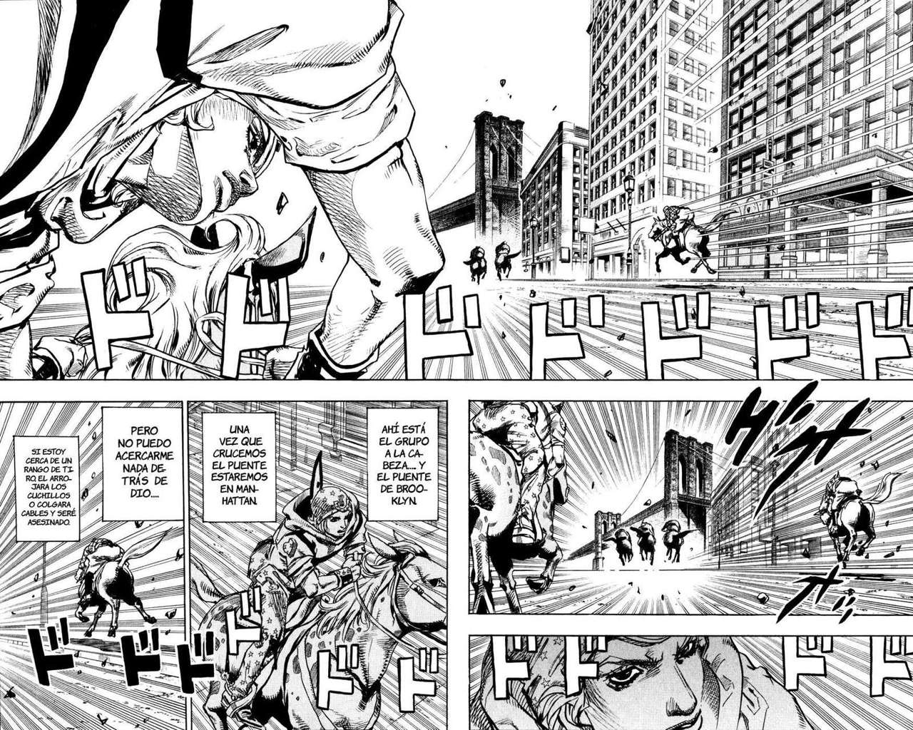 Read JoJo's Bizarre Adventure Parte 7 Steel Ball Run ES Manga Online