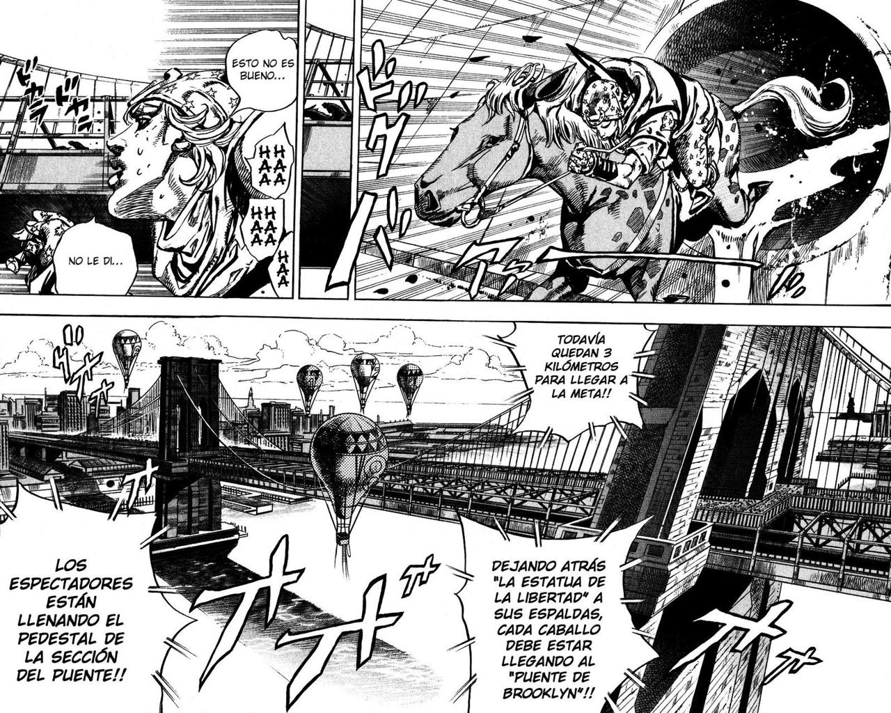 Read JoJo's Bizarre Adventure Parte 7 Steel Ball Run ES Manga Online