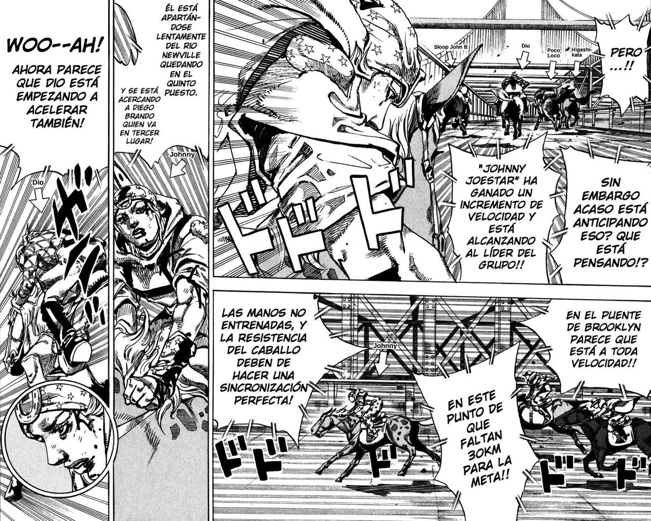Read JoJo's Bizarre Adventure Parte 7 Steel Ball Run ES Manga Online