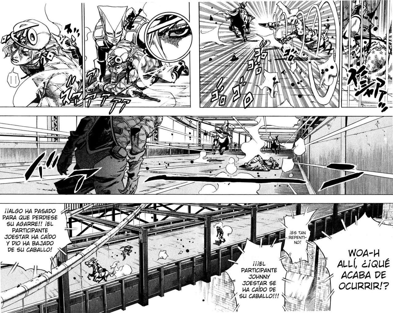 Read JoJo's Bizarre Adventure Parte 7 Steel Ball Run ES Manga Online